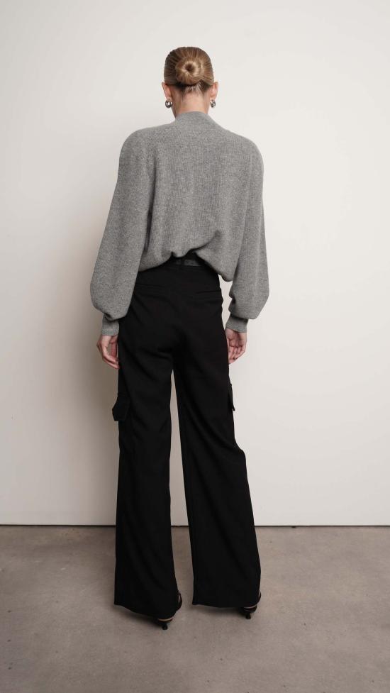  파렌테지 터틀넥 소피아 스웨터 그레이 - PARENTEZI