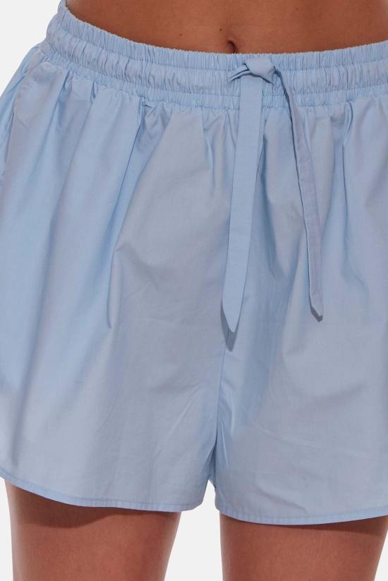  블루&크림 셔츠 포피 버튼다운 팝린 셔츠 블루 - BLUE&CREAM