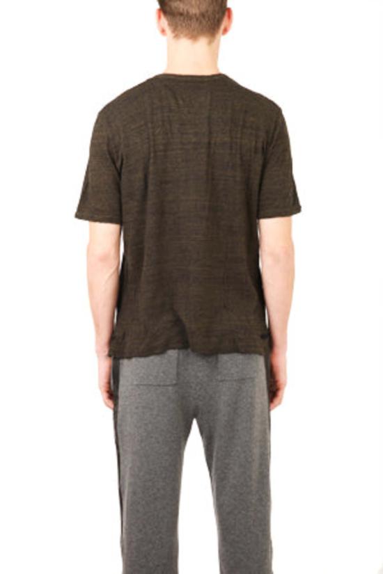  브룸 반팔 티셔츠 V룸 슬릿티 블랙 멜란지 - V::ROOM