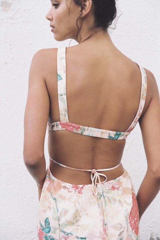  시그니피컨트 아더 숏 원피스 Significant Other Indiana Dress Picnic Peonies - SIGNIFICANT OTHER