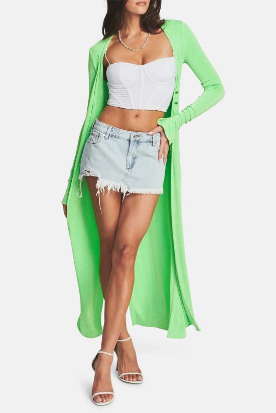  세로야 민소매 티셔츠 Ser.O.Ya 비브 코르셋 탑 화이트 - SER.O.YA