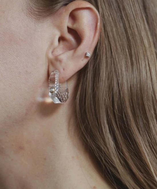  WALD BERLIN 이어링 Wald Berlin Shining Star 크리스털 - OTHER BRANDS