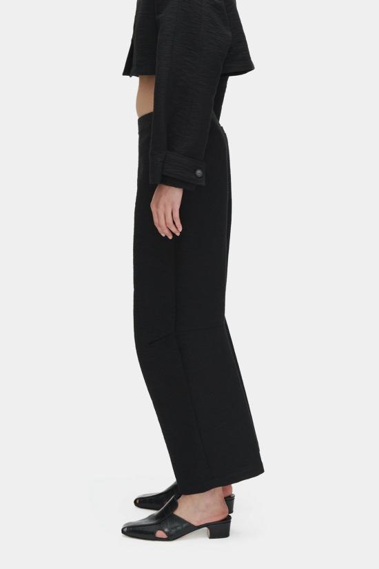  레이첼 코미 스트레이트 팬츠 로아 팬츠 블랙 - RACHEL COMEY