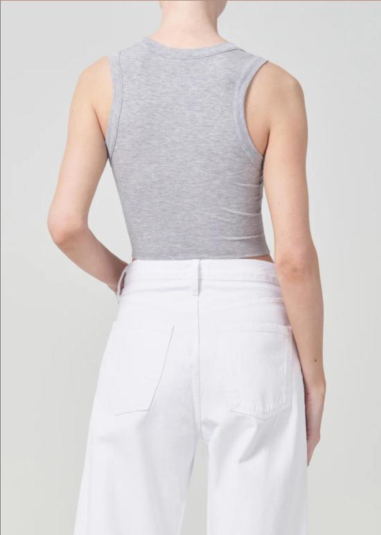  에이골디 민소매 티셔츠 아골드 크롭드 포피 탱크 - AGOLDE