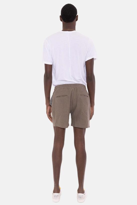  블루&크림 숏팬츠 퍼펙트 리넨 숏 브라운 - BLUE&CREAM