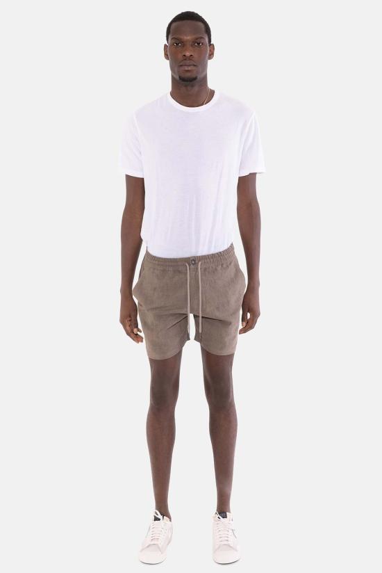  블루&크림 숏팬츠 퍼펙트 리넨 숏 브라운 - BLUE&CREAM