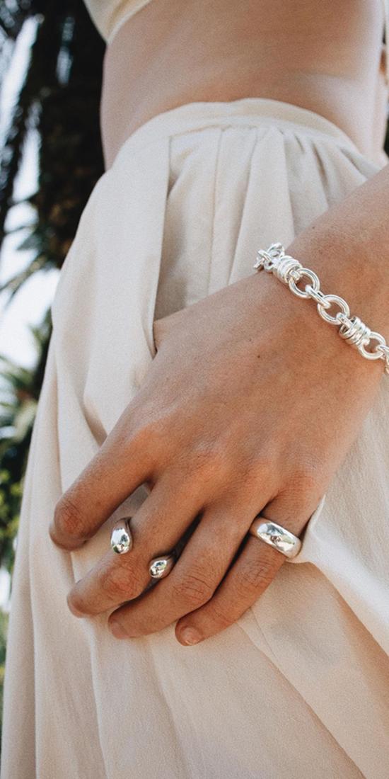  로렌 스튜어트 반지 토크 링 스털링 실버 - LOREN STEWART