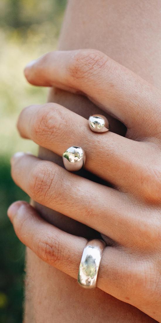  로렌 스튜어트 반지 토크 링 스털링 실버 - LOREN STEWART