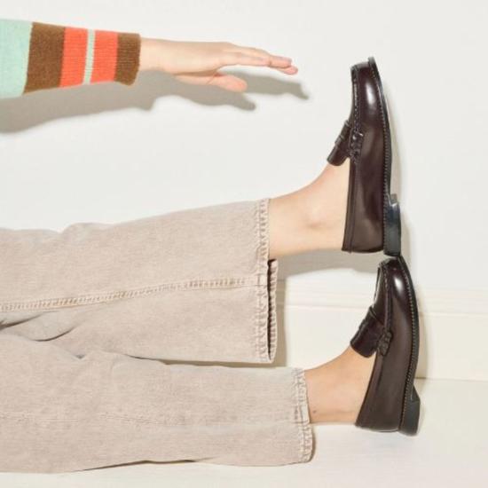  프레다 살바도르 로퍼 엘바 페니  블랙 - FREDA SALVADOR