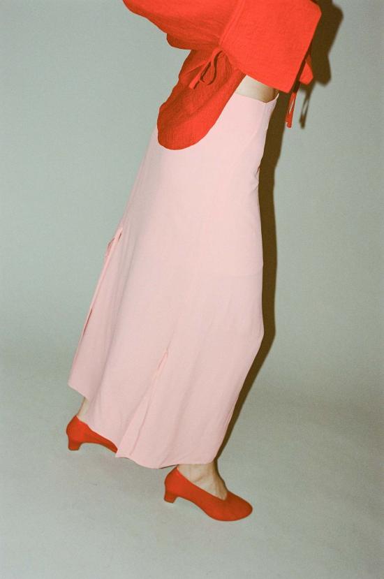  레지나표 롱 스커트 레지나 표 조이 스커트 핑크 - REJINA PYO