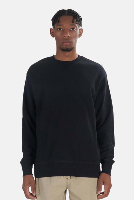  Thrills 긴팔 티셔츠 Endless Slouch Fit Crew 블랙