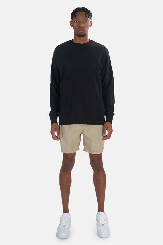  Thrills 긴팔 티셔츠 Endless Slouch Fit Crew 블랙 - THRILLS