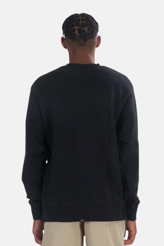  Thrills 긴팔 티셔츠 Endless Slouch Fit Crew 블랙 - THRILLS