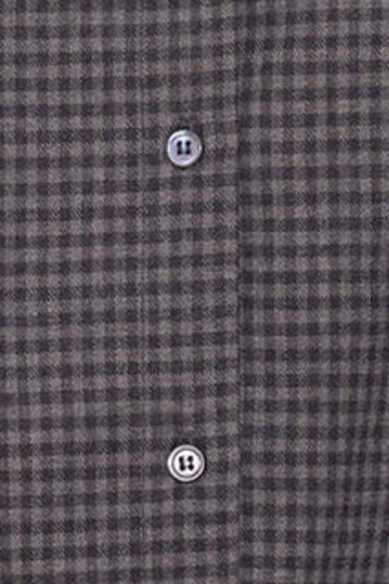  The Tile Club 후드 티셔츠 타일 클럽 샤또 트윌 크롭 셔츠 차콜 깅엄 - THE TILE CLUB