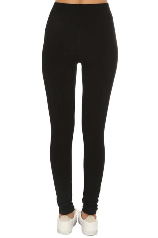  마제스틱필라쳐 스트레이트 팬츠 Majestic Filatures 프렌치 테리 레깅스 블랙 - MAJESTIC FILATURES