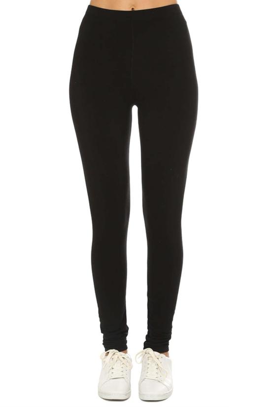  마제스틱필라쳐 스트레이트 팬츠 Majestic Filatures 프렌치 테리 레깅스 블랙