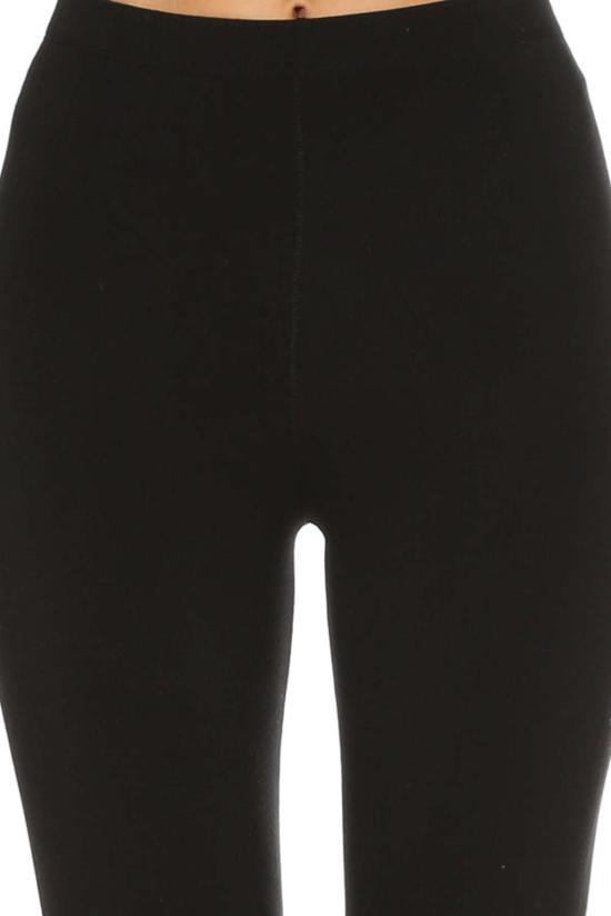  마제스틱필라쳐 스트레이트 팬츠 Majestic Filatures 프렌치 테리 레깅스 블랙 - MAJESTIC FILATURES