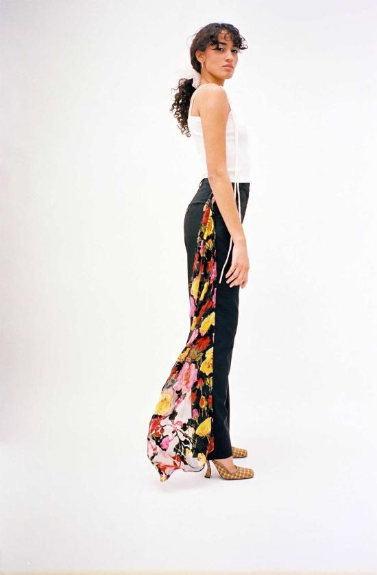  퍼페츠 앤 퍼페츠 스트레이트 팬츠 꼭두각시와 꼭두각시 스칸트 바지 - PUPPETS AND PUPPETS