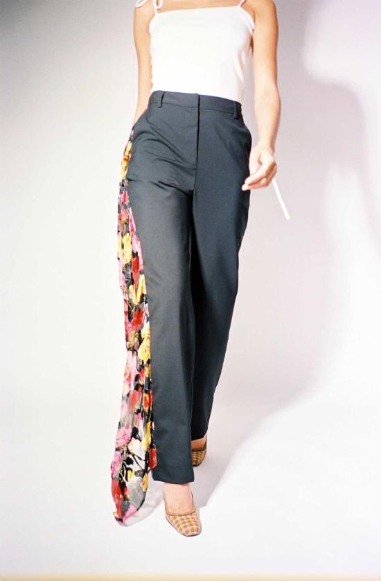  퍼페츠 앤 퍼페츠 스트레이트 팬츠 꼭두각시와 꼭두각시 스칸트 바지