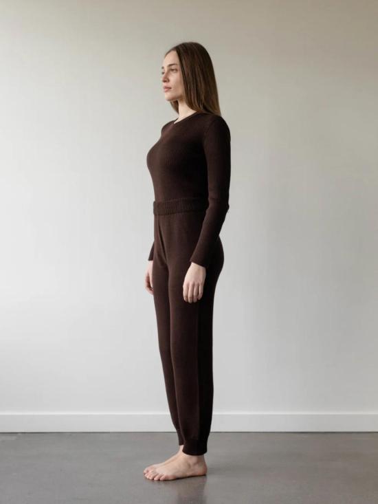  First Rite 스트레이트 팬츠 퍼스트 라이트 라운지 팬츠 월넛 - OTHER BRANDS