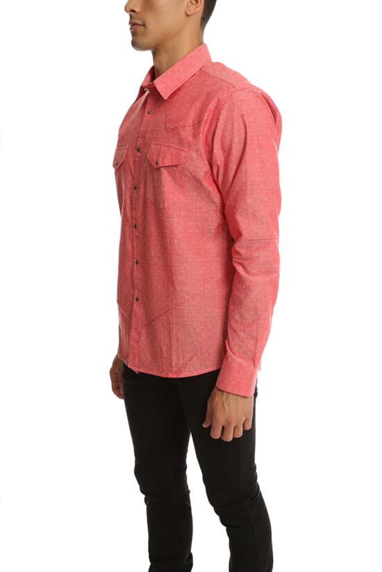  18 Waits 긴팔 셔츠 18 웨이츠 레본  레드 도트 - OTHER BRANDS