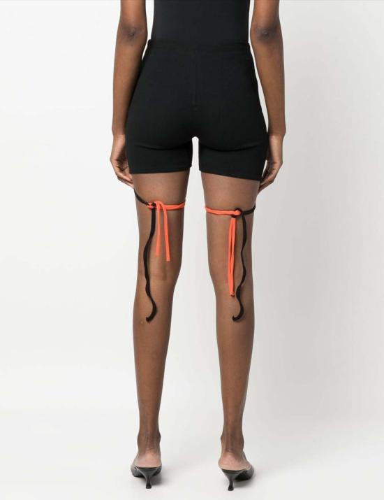  오토링거 숏팬츠 라운지 리브 반바지 블랙 - OTTOLINGER