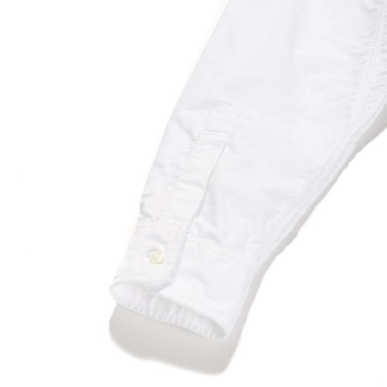  엔지니어드가먼츠 긴팔 셔츠 Engineered Garments19 Century Bd  화이트 코튼 옥스포드 - ENGINEERED GARMENTS