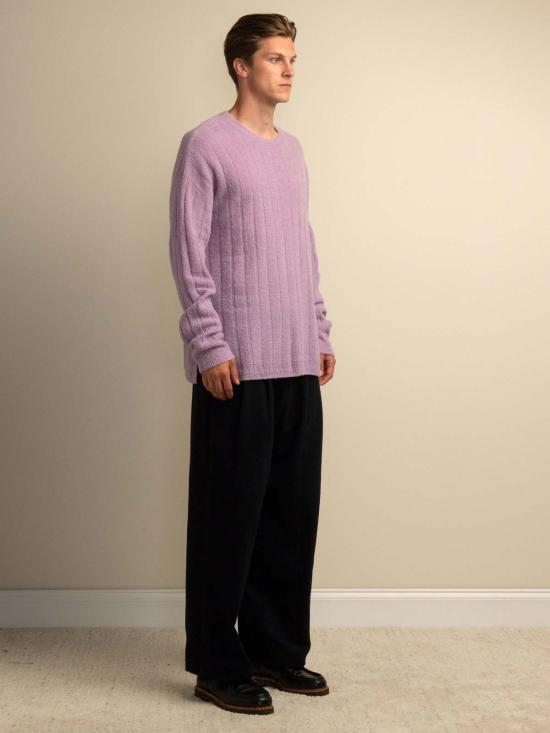  퓨어 캐시미어 엔와이씨 스웨터 퓨어캐시미어 NYC 캐시미어 부클  라일락 - PURECASHMERE NYC