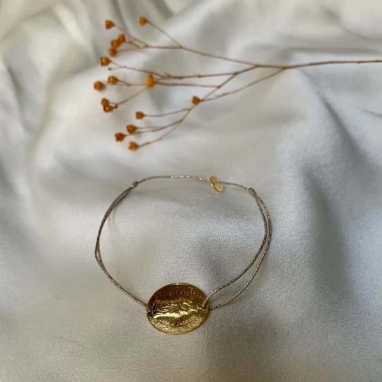  Sophie Deschamps Bijoux 팔찌 소피 데샹 비쥬 칼리오페 메달 스트링 브레이슬릿 - OTHER BRANDS