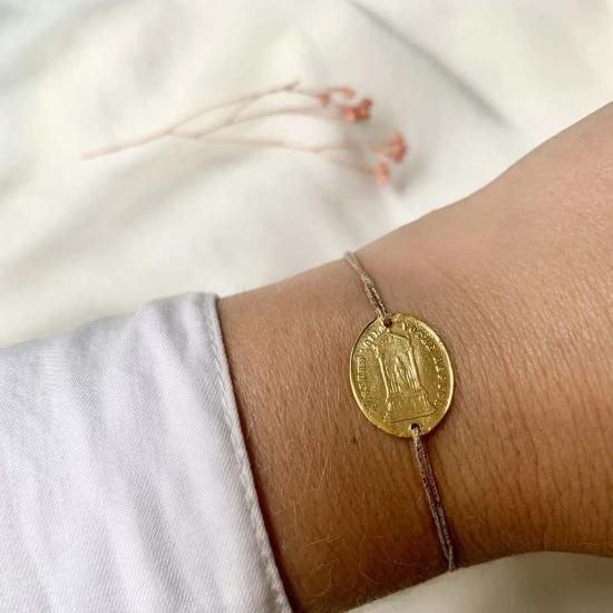  Sophie Deschamps Bijoux 팔찌 소피 데샹 비쥬 칼리오페 메달 스트링 브레이슬릿