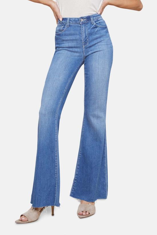  라장스 데님 팬츠 L'agence Sera Jean Bordello - L'AGENCE