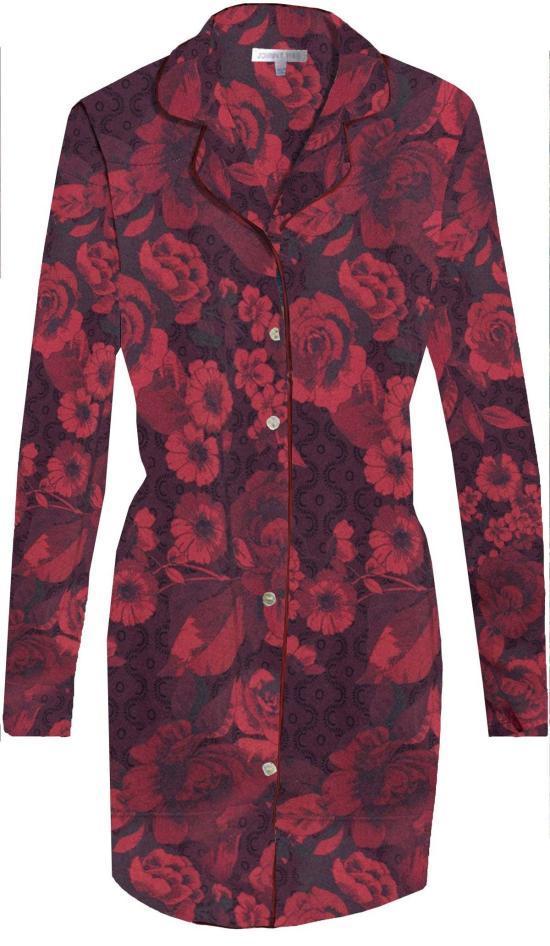  조니 와스 라운지 웨어 Johnny Was 코튼 모달 긴팔 캐리 롱 파자마 세트 멀티컬러