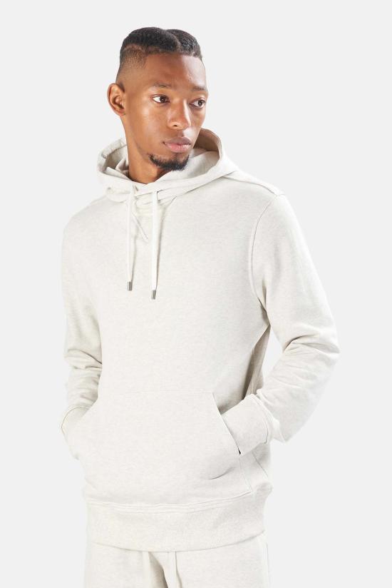  Blue&Cream 후드 티셔츠 블루&크림 선셋 후드 풀오버 빈티지 헤더 - BLUE&CREAM