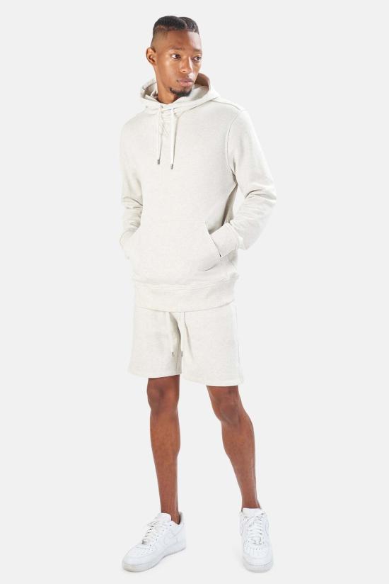  Blue&Cream 후드 티셔츠 블루&크림 선셋 후드 풀오버 빈티지 헤더 - BLUE&CREAM