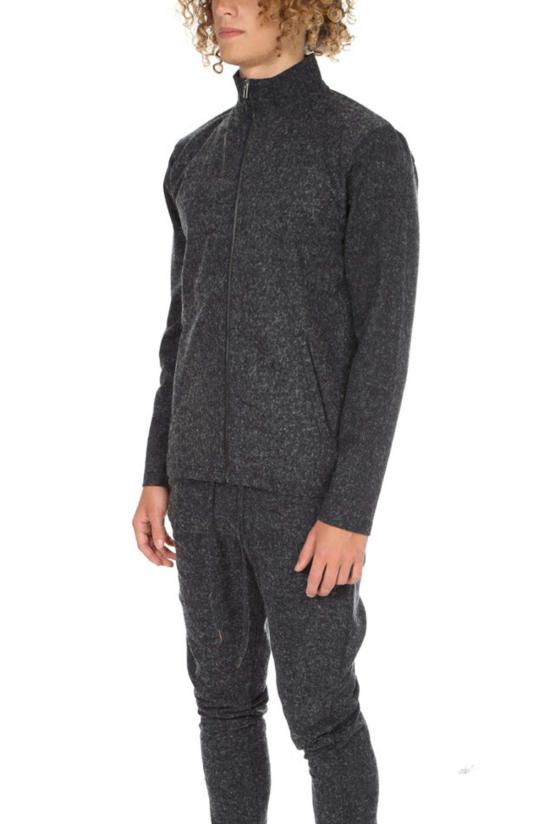  JOURNAL 터틀넥 저널 아렐리 트랙 지퍼업  그레이 - OTHER BRANDS