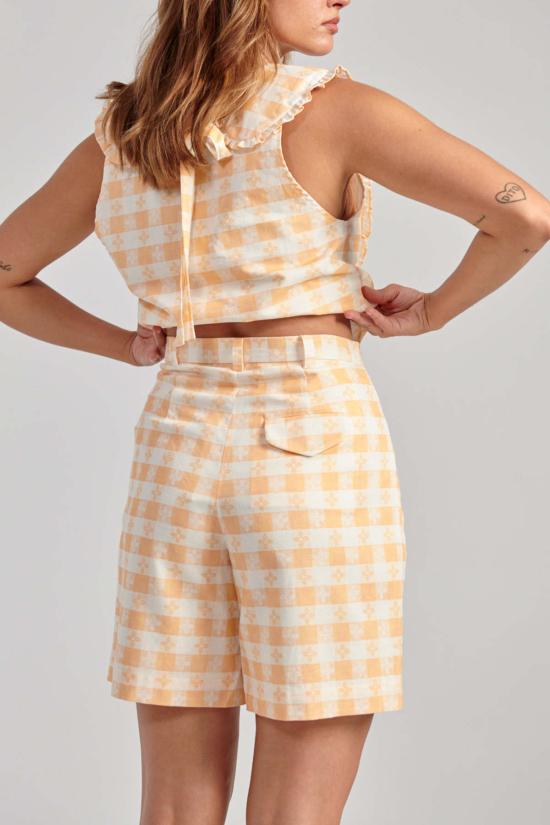  Rachel Antonoff 숏팬츠 레이첼 안토노프 코코모 버뮤다 숏 살구 식탁보 - OTHER BRANDS