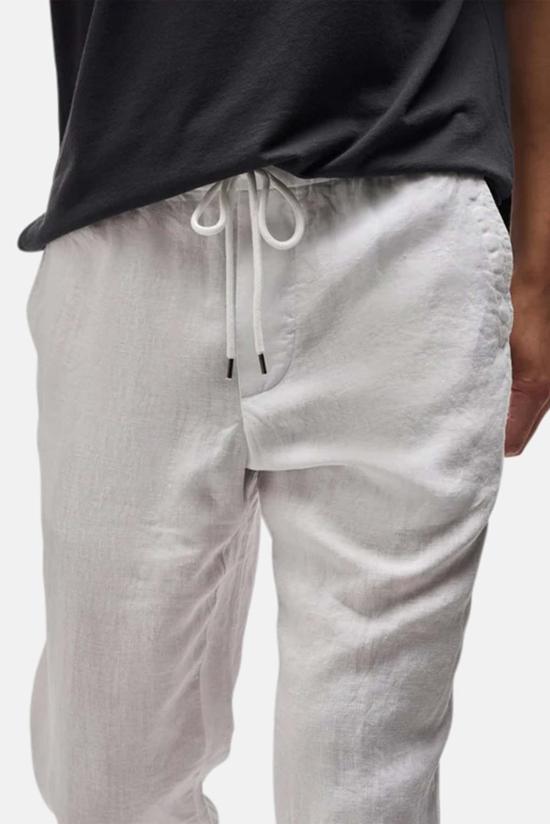  제임스펄스 트레이닝/조거 팬츠 제임스 퍼스 라이트웨이트 리넨  프렌치 화이트 - JAMES PERSE