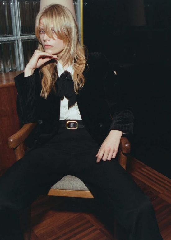  닐리로탄 레귤러 벨트 닐리 로탄 아나이스  블랙/브라스 - NILI LOTAN