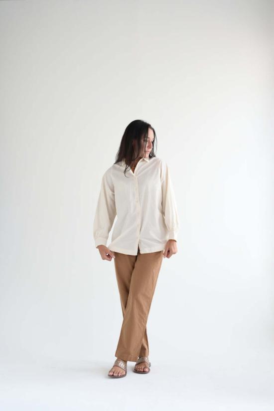  케이시 케이시 후드 티셔츠 아톨 셔츠 내추럴 - CASEY CASEY