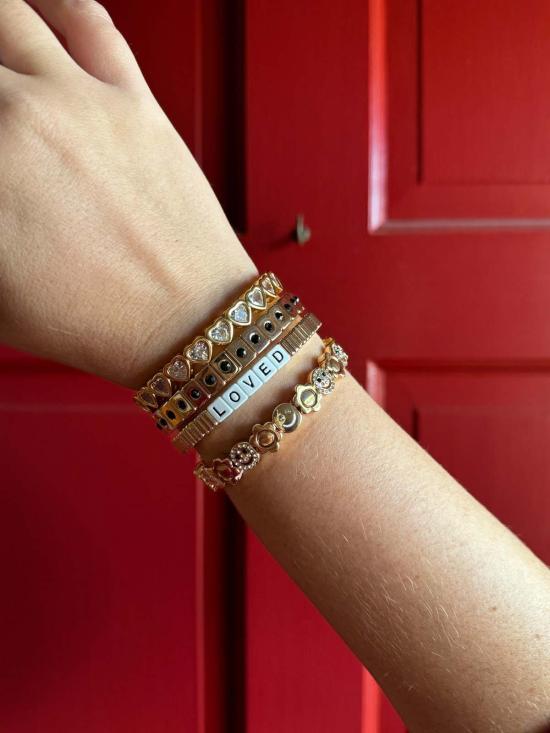  LA LUMIERE NY 반지 라 루미에르 Ny 러브드 라인 브레이슬릿 골드 - OTHER BRANDS