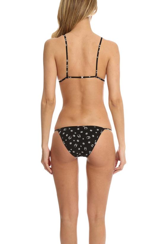 루시앙 팔라피네 비키니 수영복 루시앙 펠라트 피네 트라이앵글 비키니 블랙/화이트 - LUCIEN PELLAT-FINET