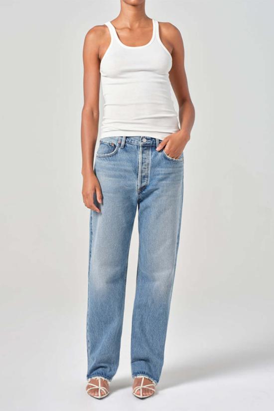  에이골디 데님 팬츠 아골드 프랜 진 레인 - AGOLDE