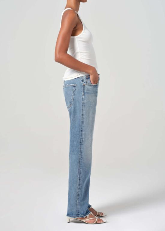  에이골디 데님 팬츠 아골드 프랜 진 레인 - AGOLDE