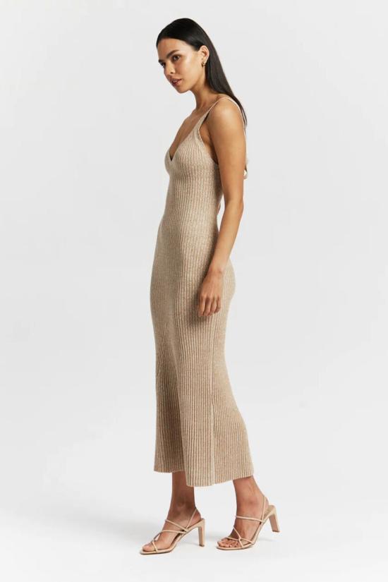  시그니피컨트 아더 롱 원피스 Significant Other Liv 미디 드레스 본 - SIGNIFICANT OTHER