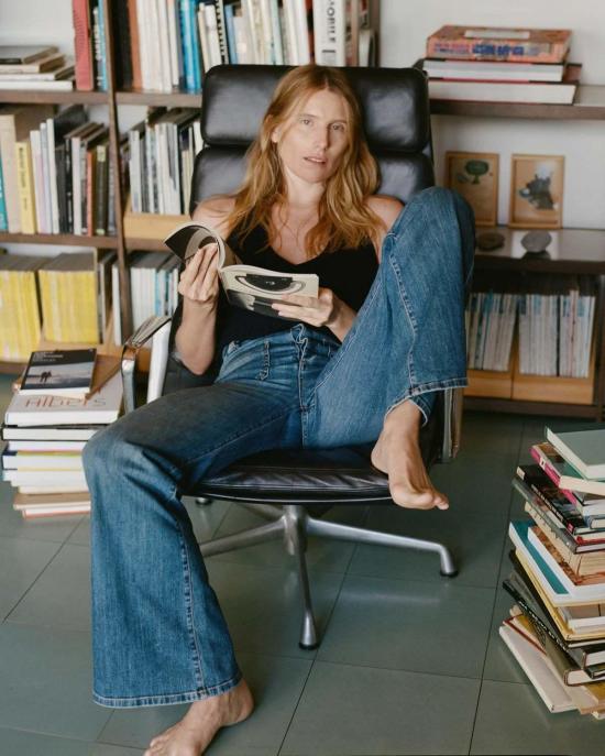  닐리로탄 데님 팬츠 닐리 로탄 플로렌스 진 클래식 워시 - NILI LOTAN