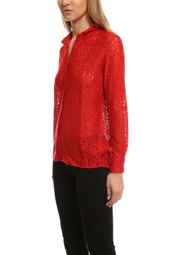  Roseanna 셔츠 Nice Galloway 셔츠 레드 - ROSEANNA