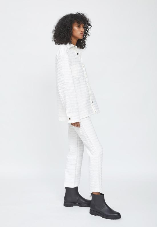  Aniela Parys 자켓 아니엘라 파리스 줄리안 와플 재킷 아이보리 - OTHER BRANDS