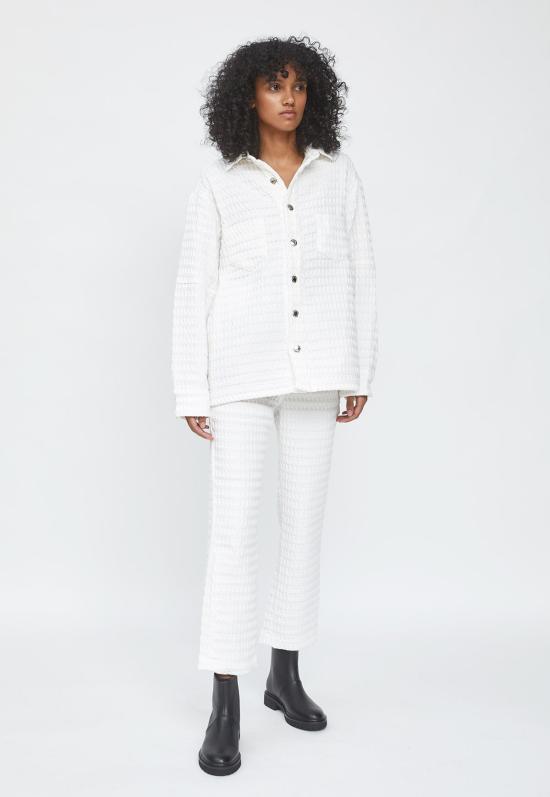  Aniela Parys 자켓 아니엘라 파리스 줄리안 와플 재킷 아이보리 - OTHER BRANDS