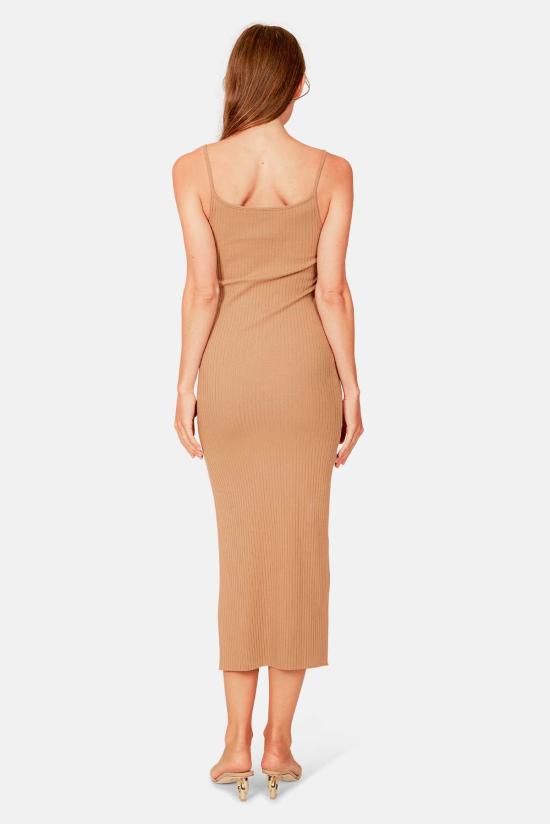  The Range 롱 원피스 Range Primary Rib Hardwear 미디 드레스 Tanlines - THE RANGE