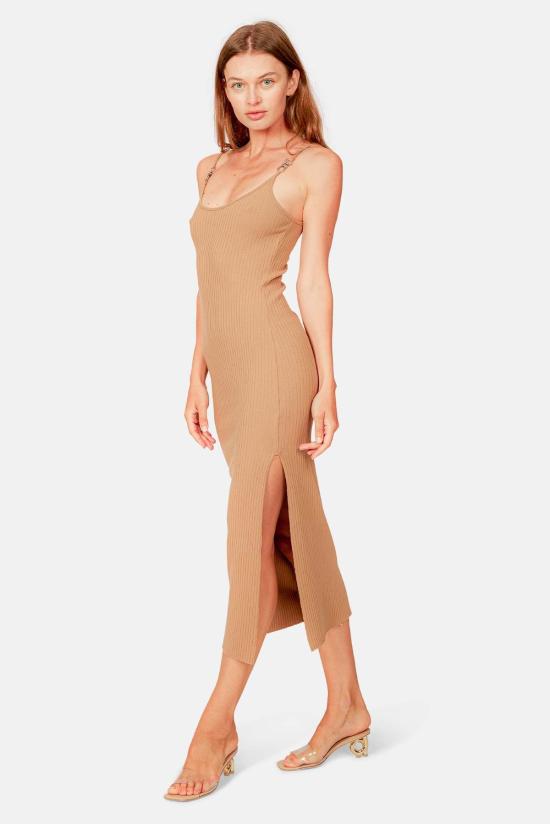  The Range 롱 원피스 Range Primary Rib Hardwear 미디 드레스 Tanlines - THE RANGE